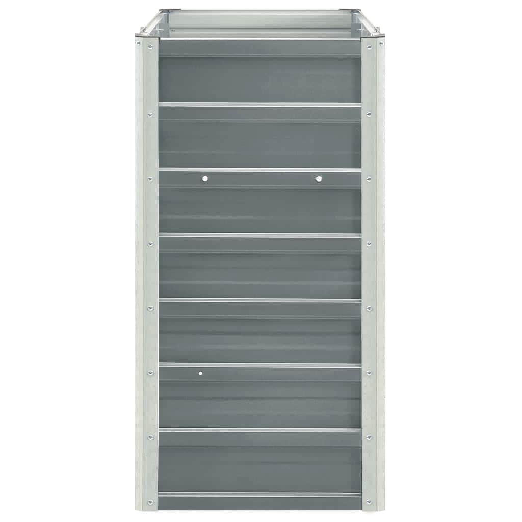 Garden Raised Bed Galvanised Steel  (Grey)