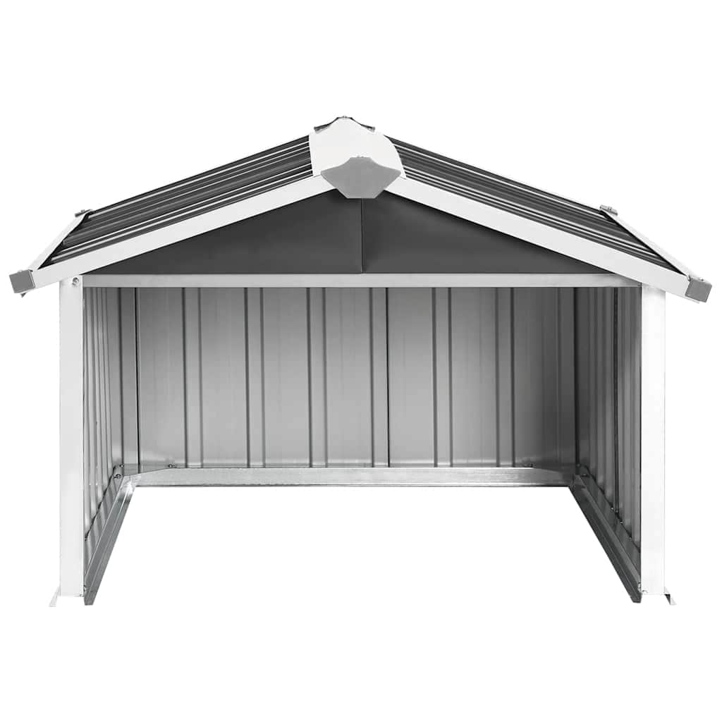 Garden Robot Lawnmower Shed Galvanised Steel Anthracite