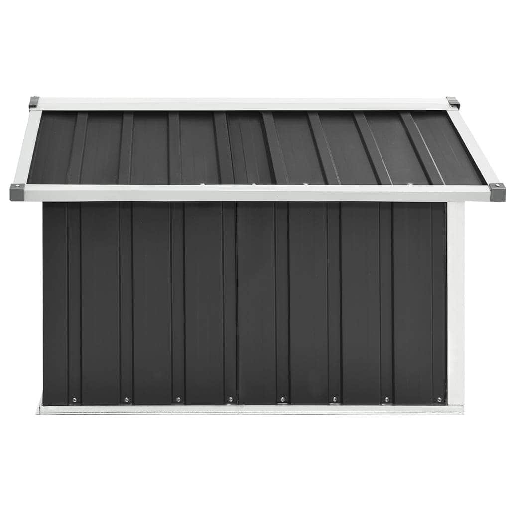 Garden Robot Lawnmower Shed Galvanised Steel Anthracite