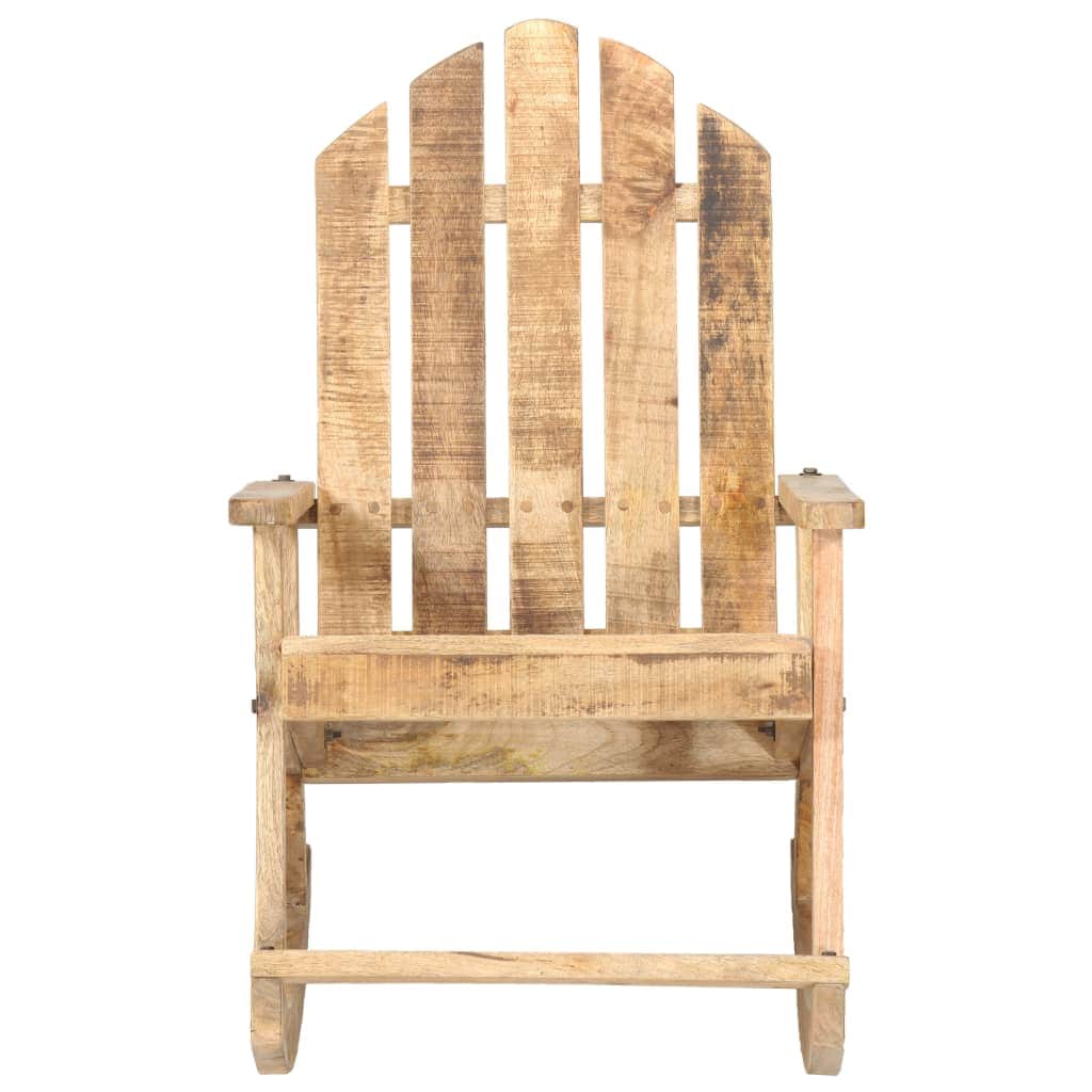 Wood finish - Garden Rocking Chair Solid Mango Wood