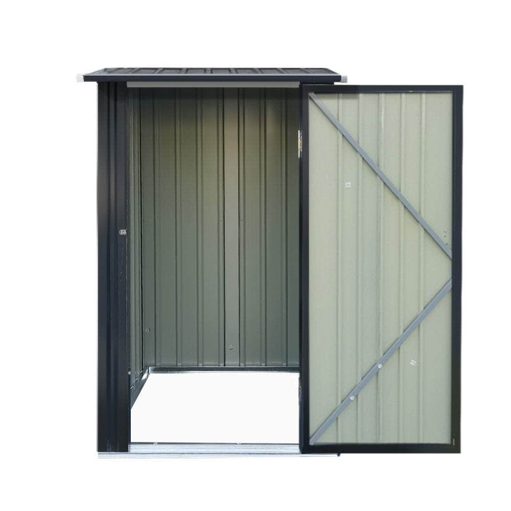 Garden Shed 0.99X1.04M Sheds Outdoor Tool Storage Workshop House Steel