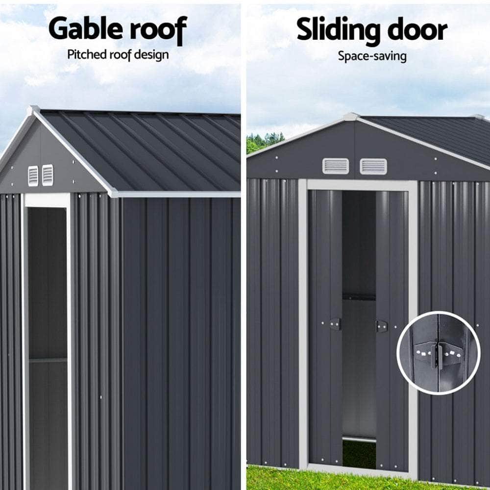 Garden Shed 3.22X1.96M Outdoor Storage Tool Workshop House Shelter