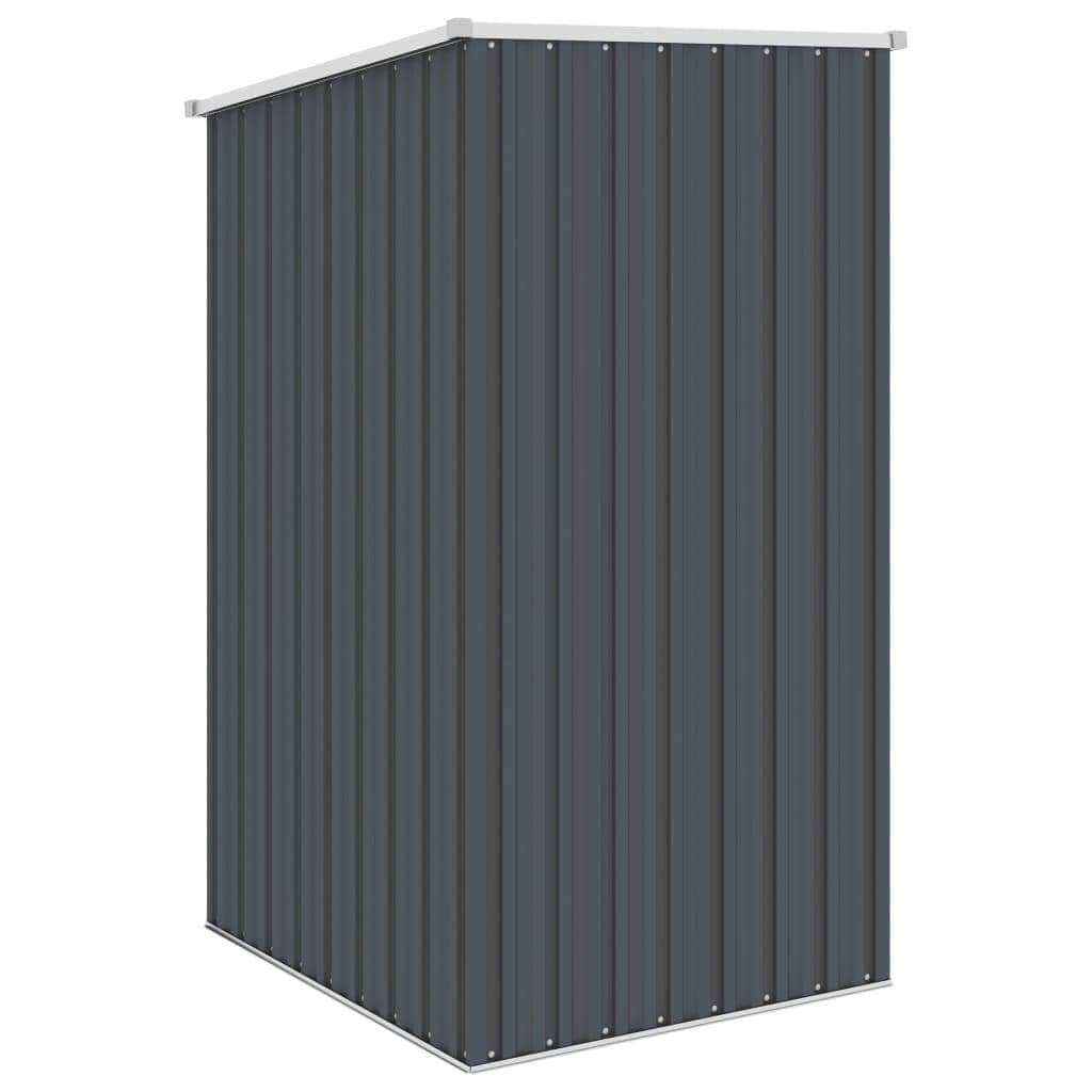 Garden Shed Anthracite Galvanised Steel