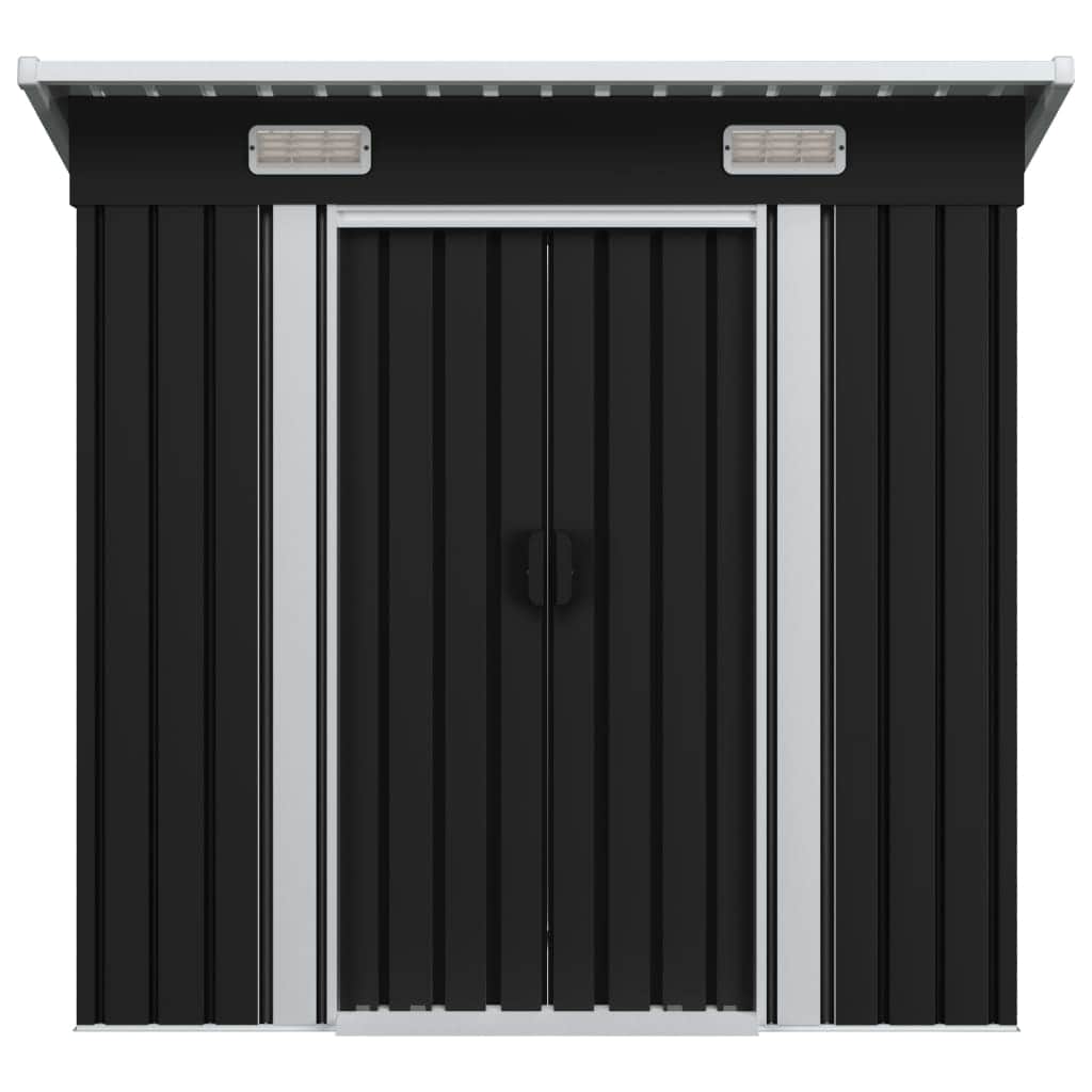Garden Shed Anthracite Steel