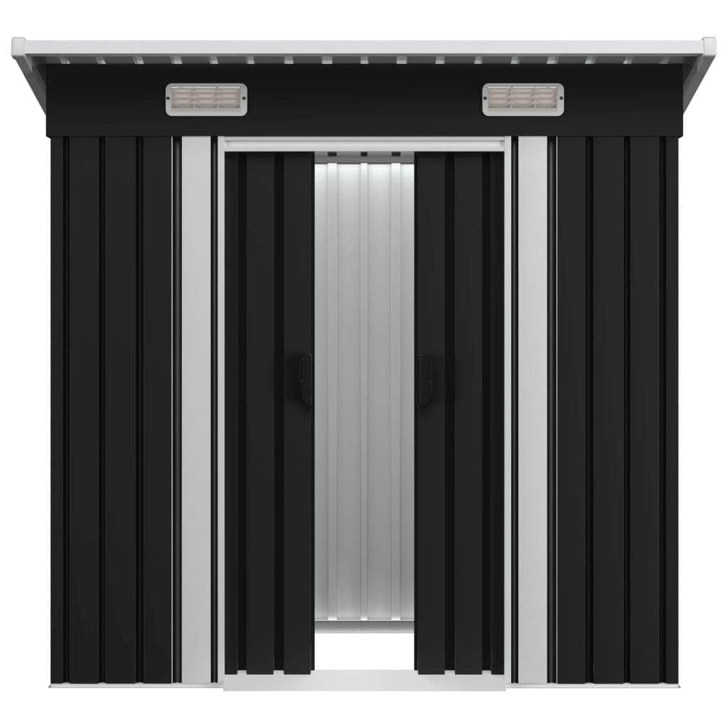 Garden Shed Anthracite Steel