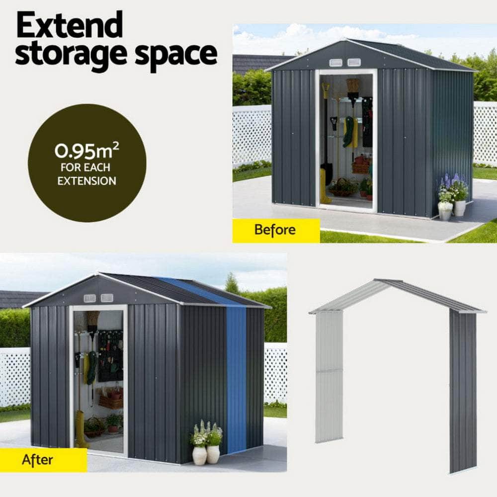 Garden Shed Extension Kit - Outdoor Storage