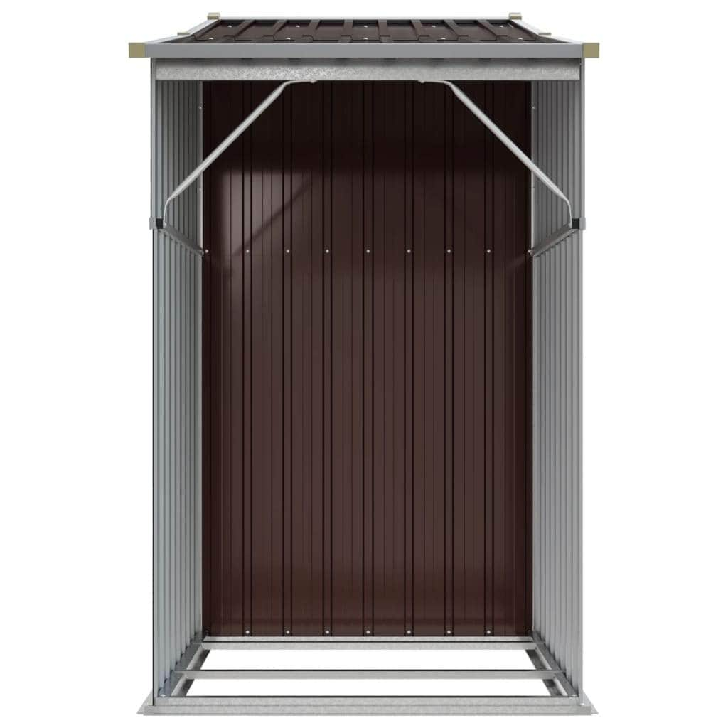 Garden Shed Galvanised Steel Green