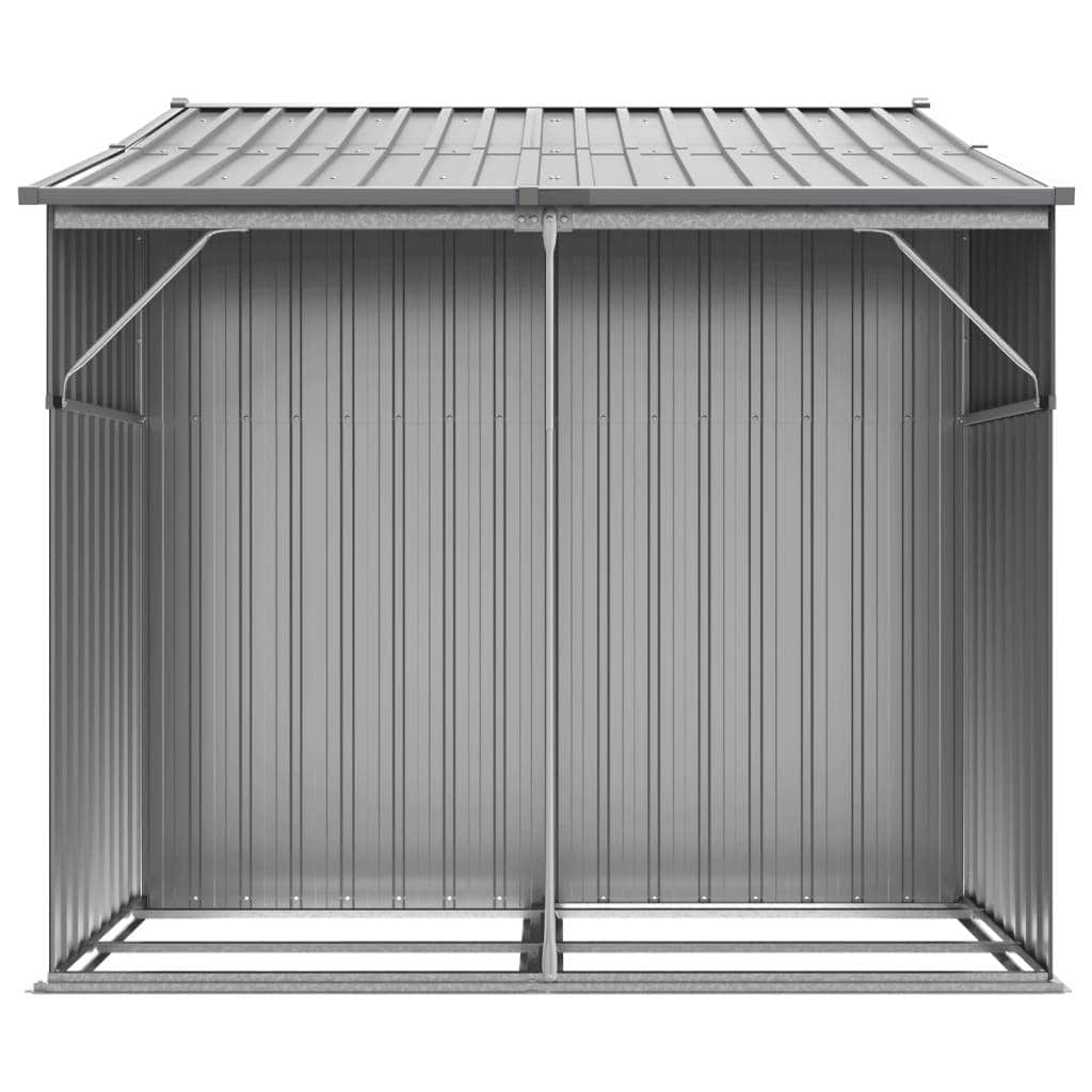 Garden Shed Galvanised Steel Green