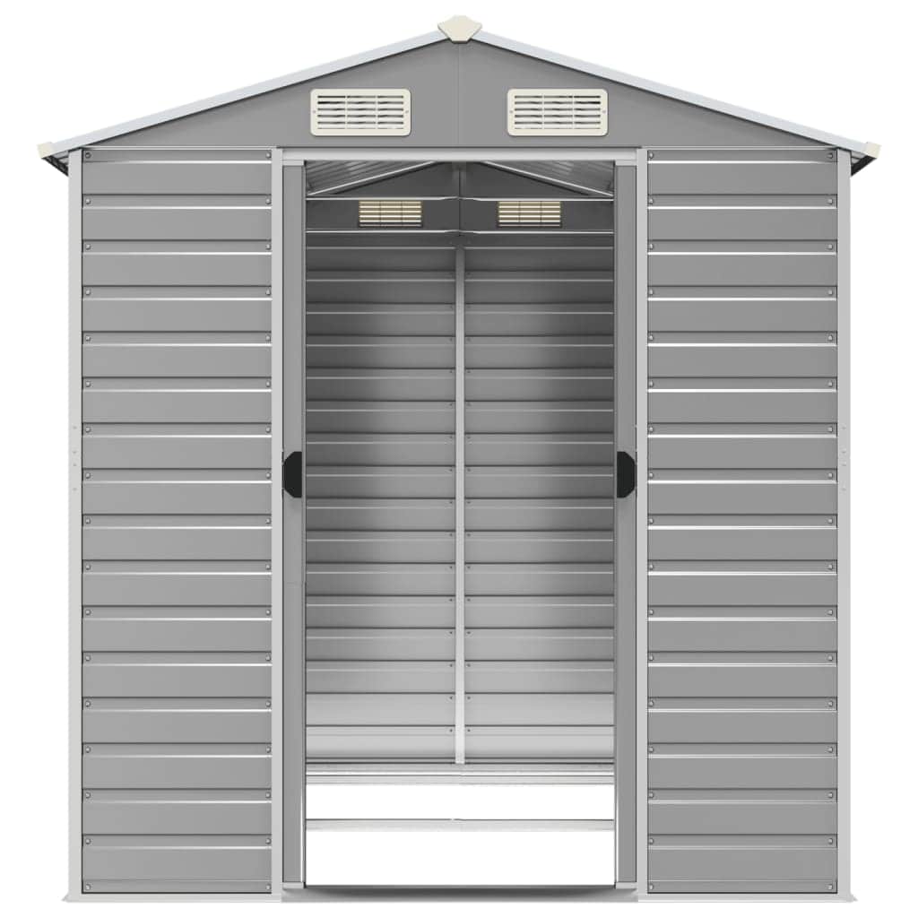 Garden Shed Green  Galvanised Steel