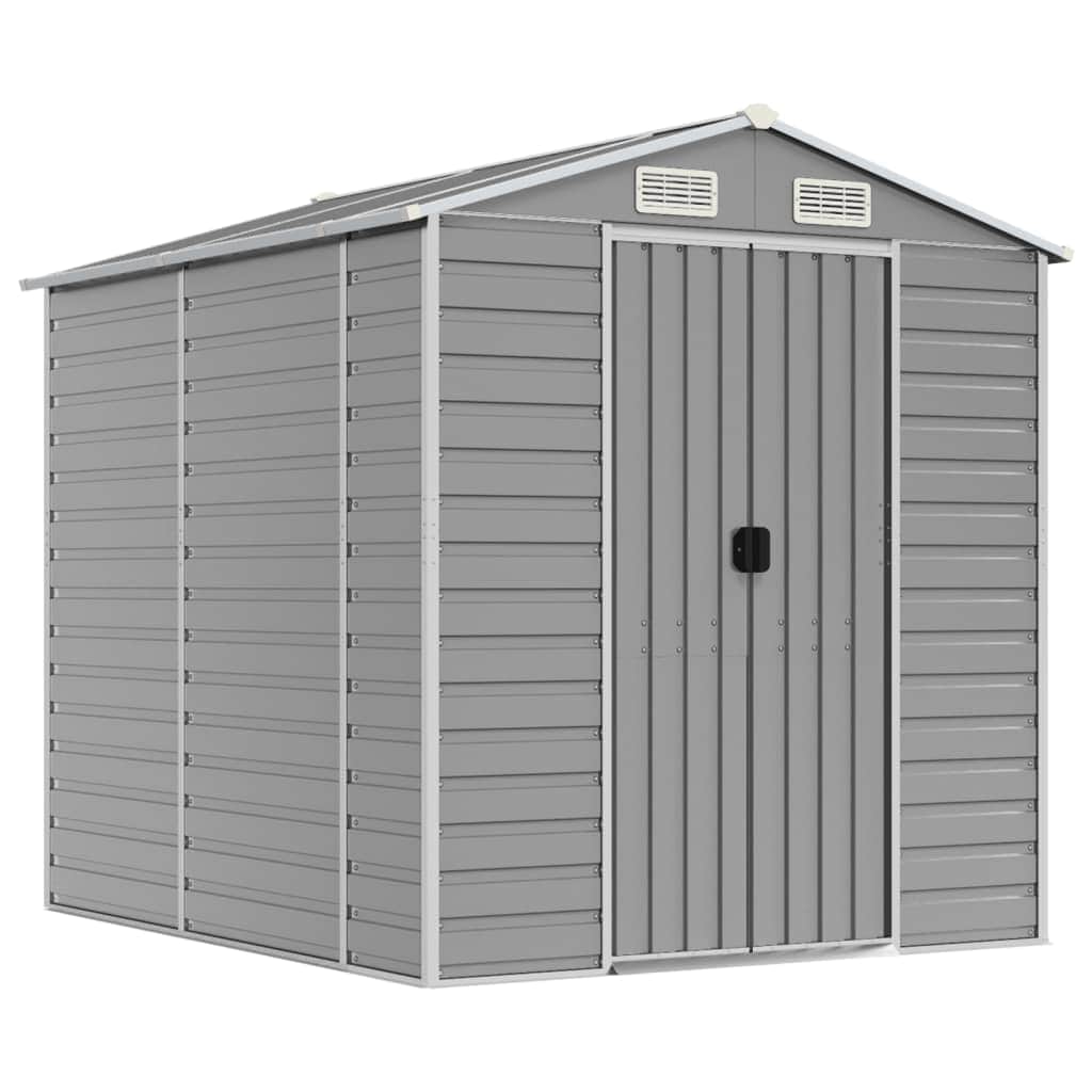 Garden Shed Green  Galvanised Steel