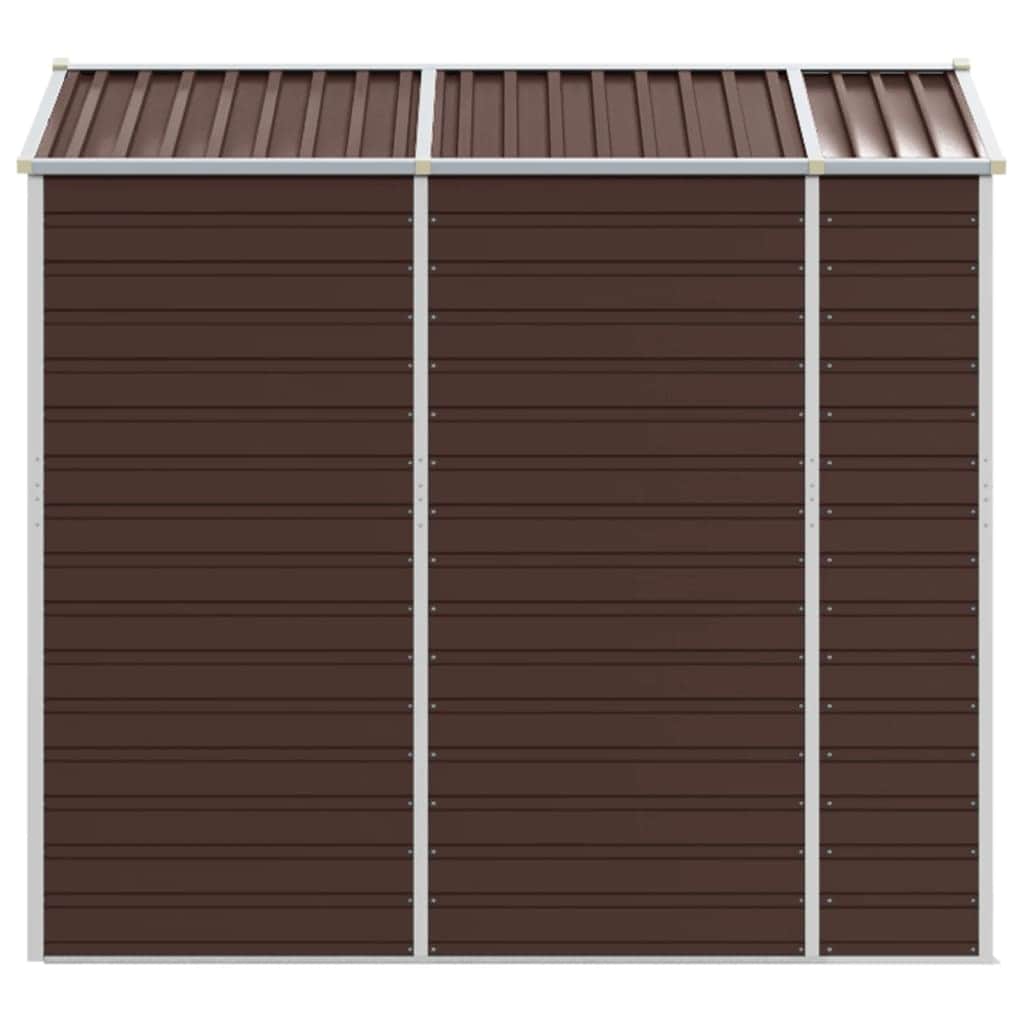 Garden Shed Green  Galvanised Steel