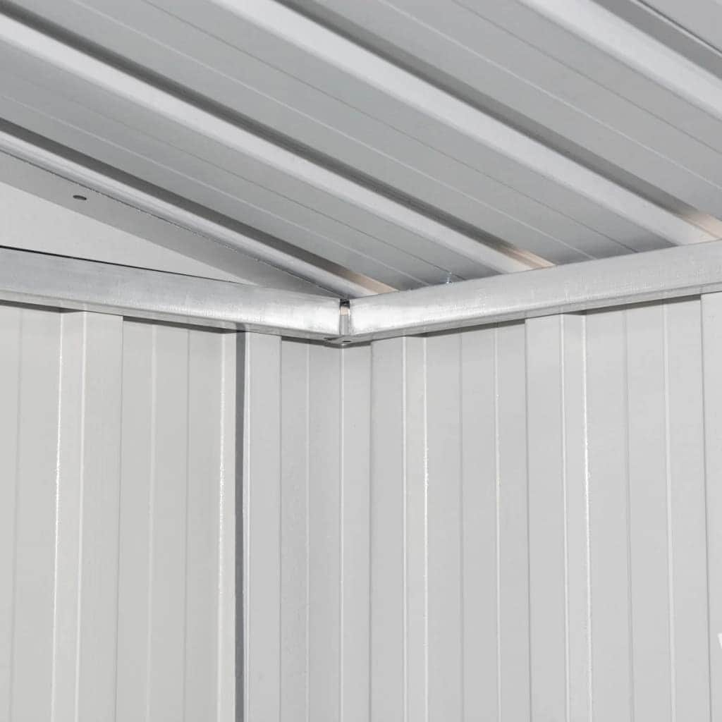 Garden Shed Grey Metal - Simple deals