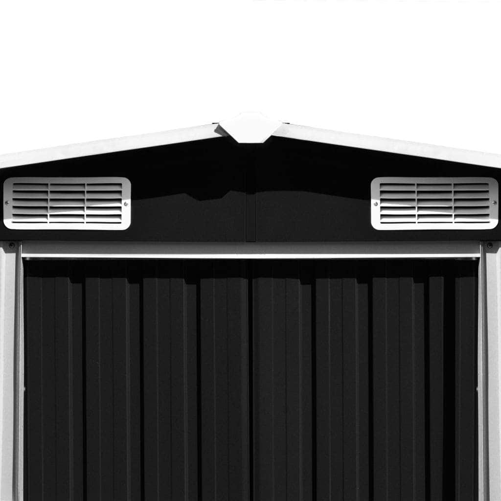 Garden Shed Metal Anthracite