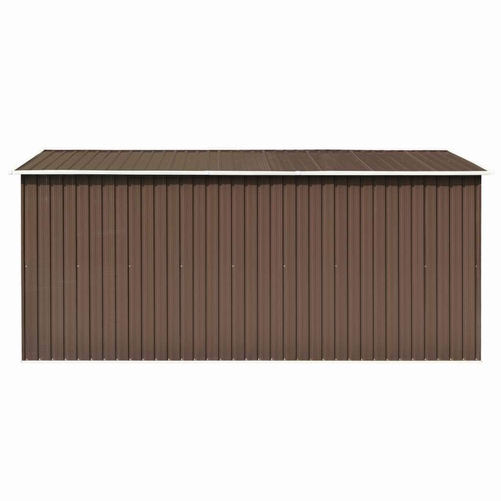 Garden Shed Metal Brown