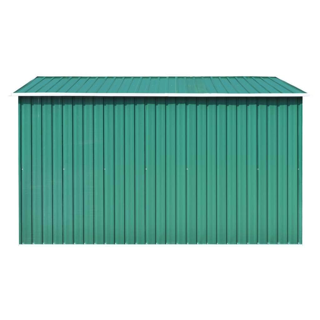 Garden Shed  Metal - Green