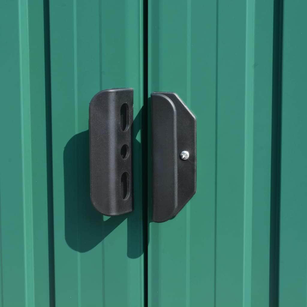 Garden Shed  Metal - Green