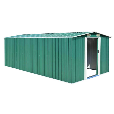 Garden Shed Metal - Green