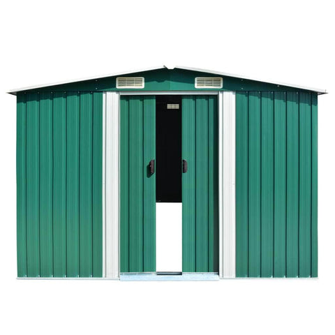 Garden Shed Metal - Green