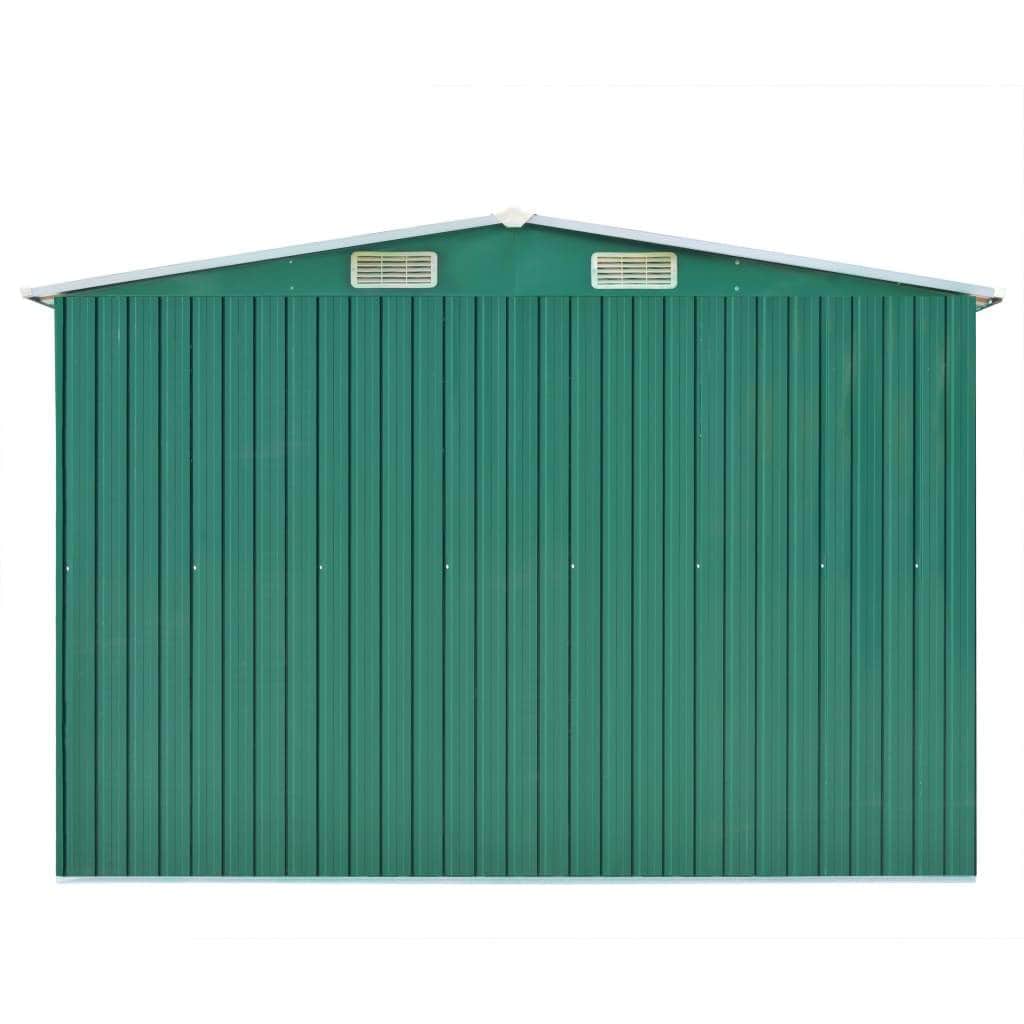Garden Shed Metal - Green