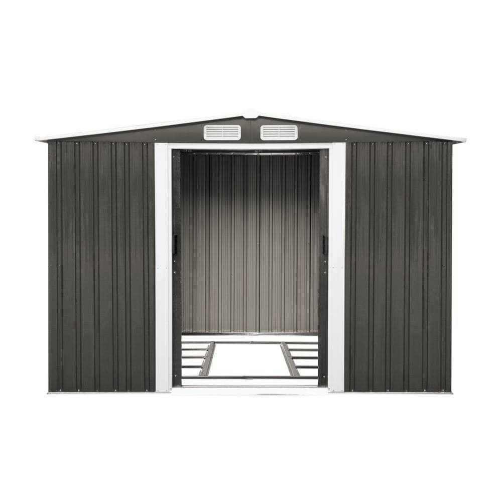 Garden Shed Outdoor Storage Sheds Cabin Metal Base