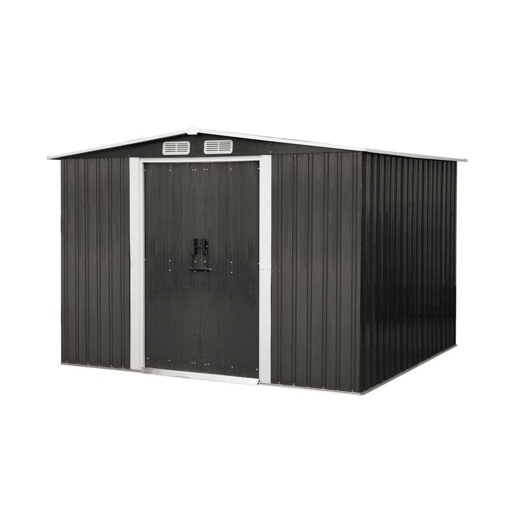 Garden Shed Outdoor Storage Sheds Cabin Metal Base