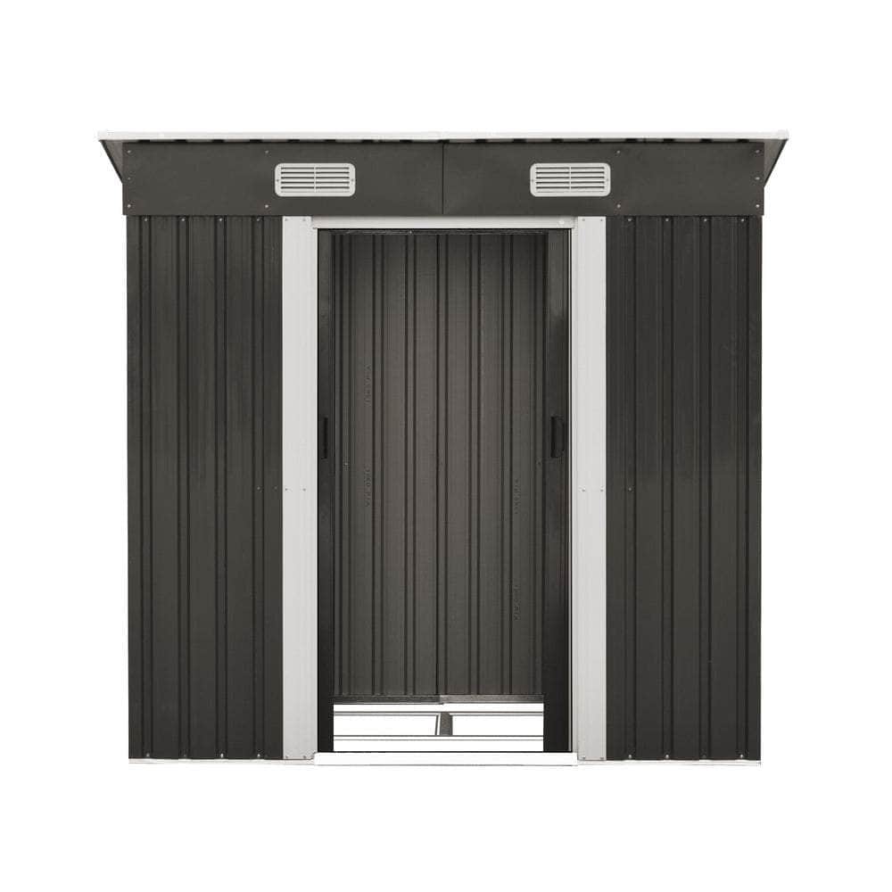 Garden Shed Outdoor Storage Sheds Workshop Cabin Metal Base