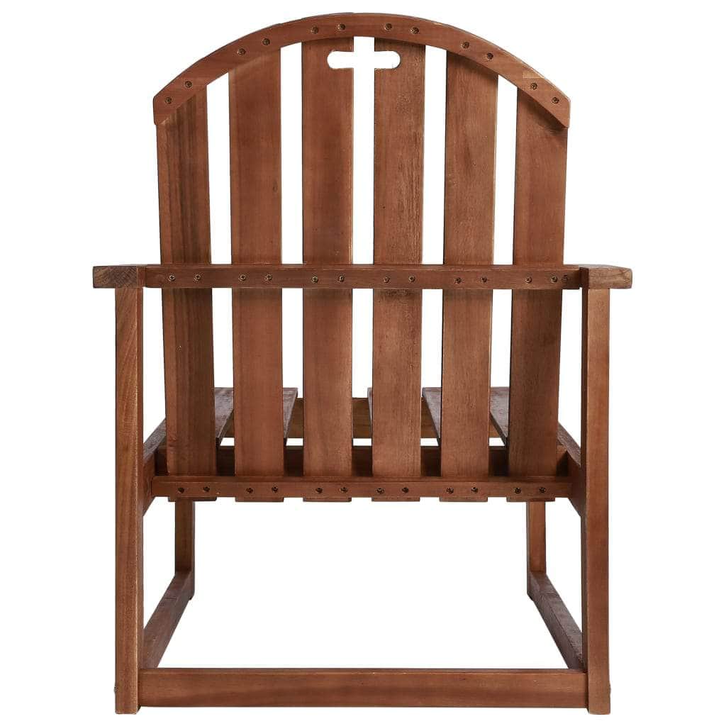 Garden Sofa Chairs 2 pcs Solid Acacia Wood - Simple deals