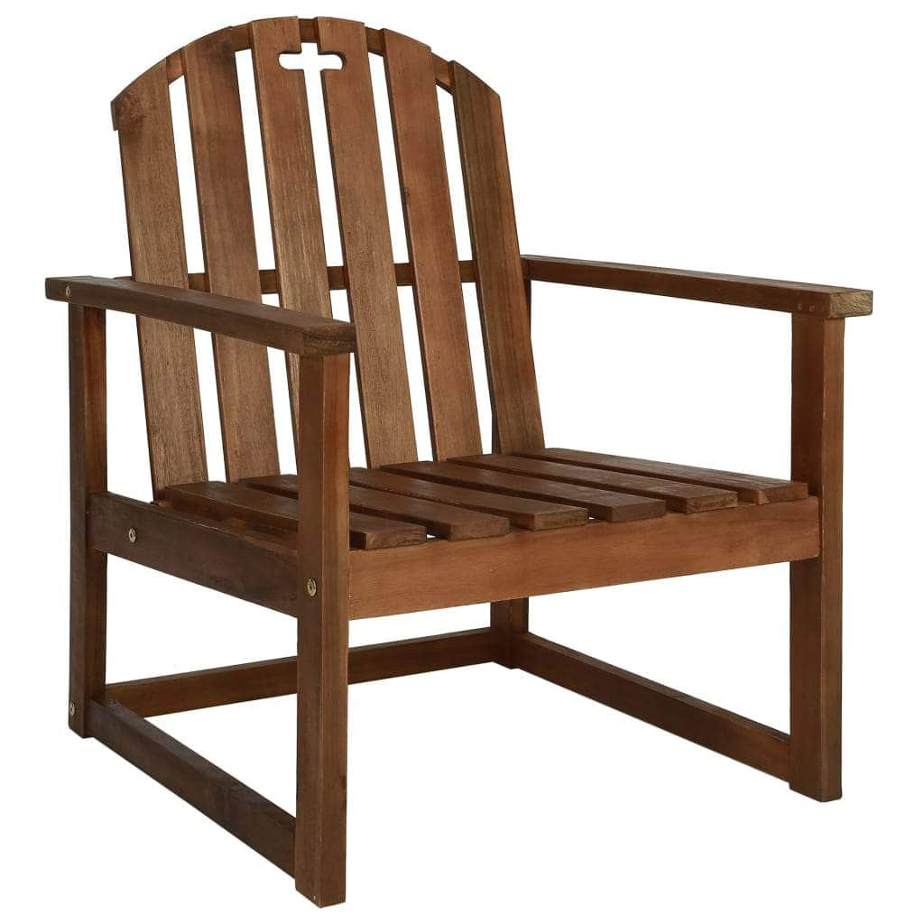 Garden Sofa Chairs 2 pcs Solid Acacia Wood - Simple deals