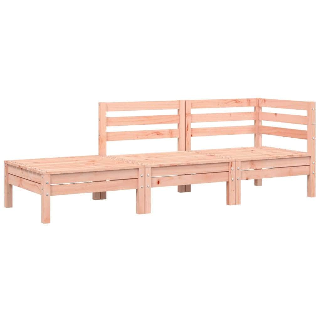 Garden Sofa with Cushions and Footstool 2-Seater