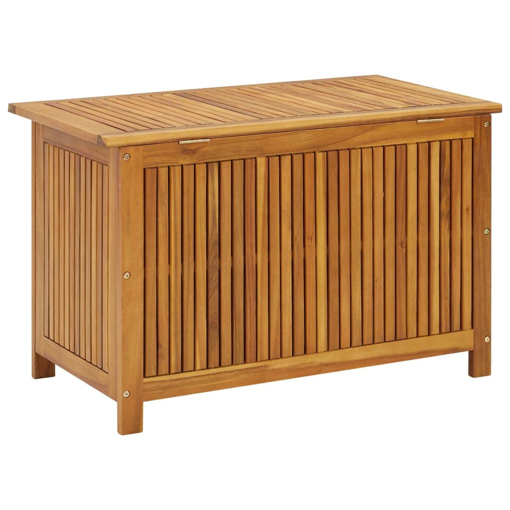 Garden Storage Bo Solid Acacia Wood | Outdoor Storage Boxes