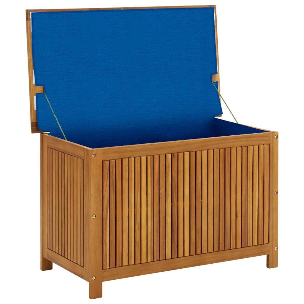 Garden Storage Bo Solid Acacia Wood