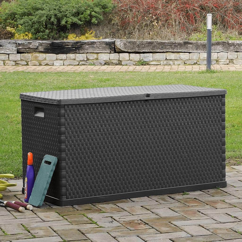Garden Storage Box Anthracite - Simple deals