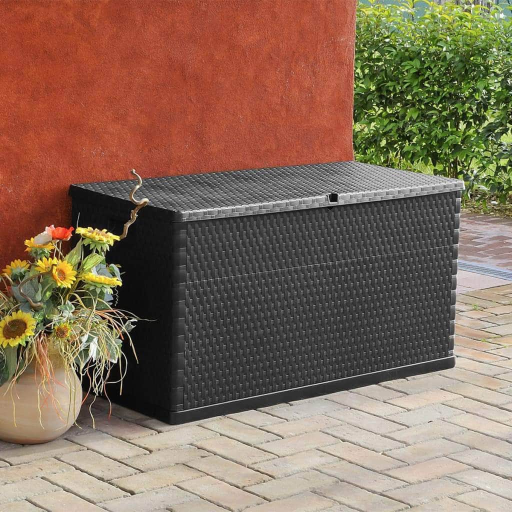 Garden Storage Box Anthracite - Simple deals