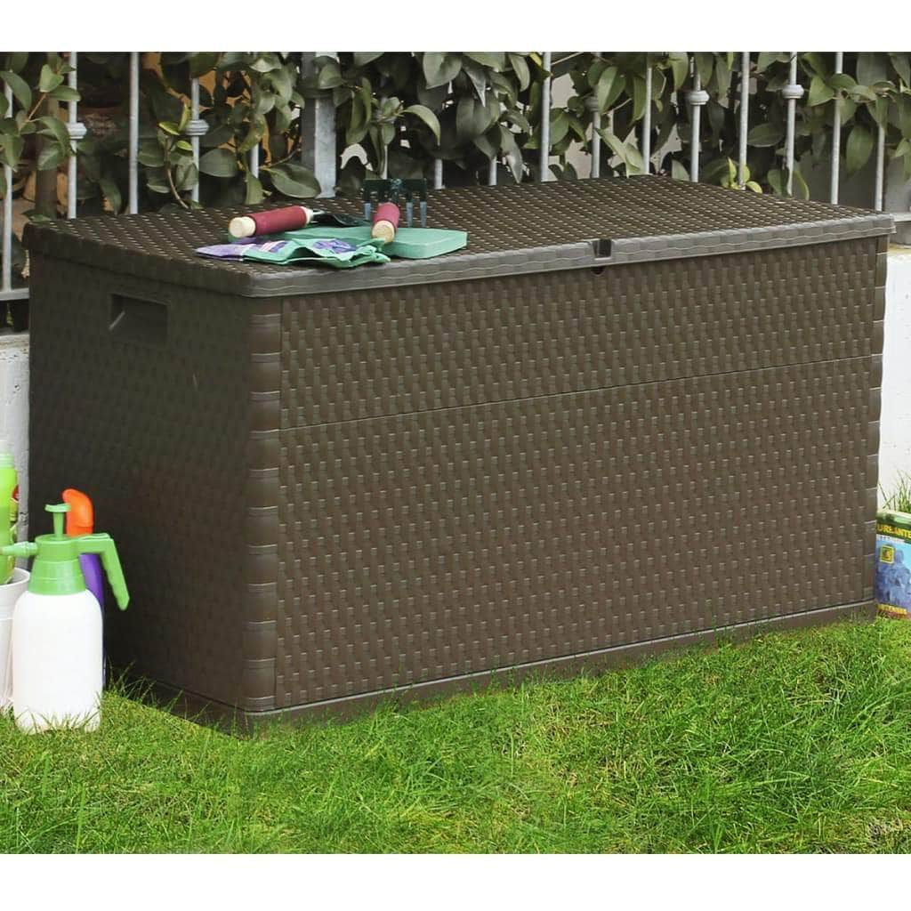 Garden Storage Box Brown