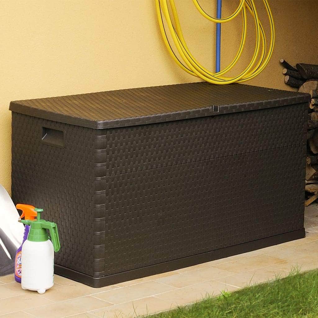 Garden Storage Box Brown - Simple deals