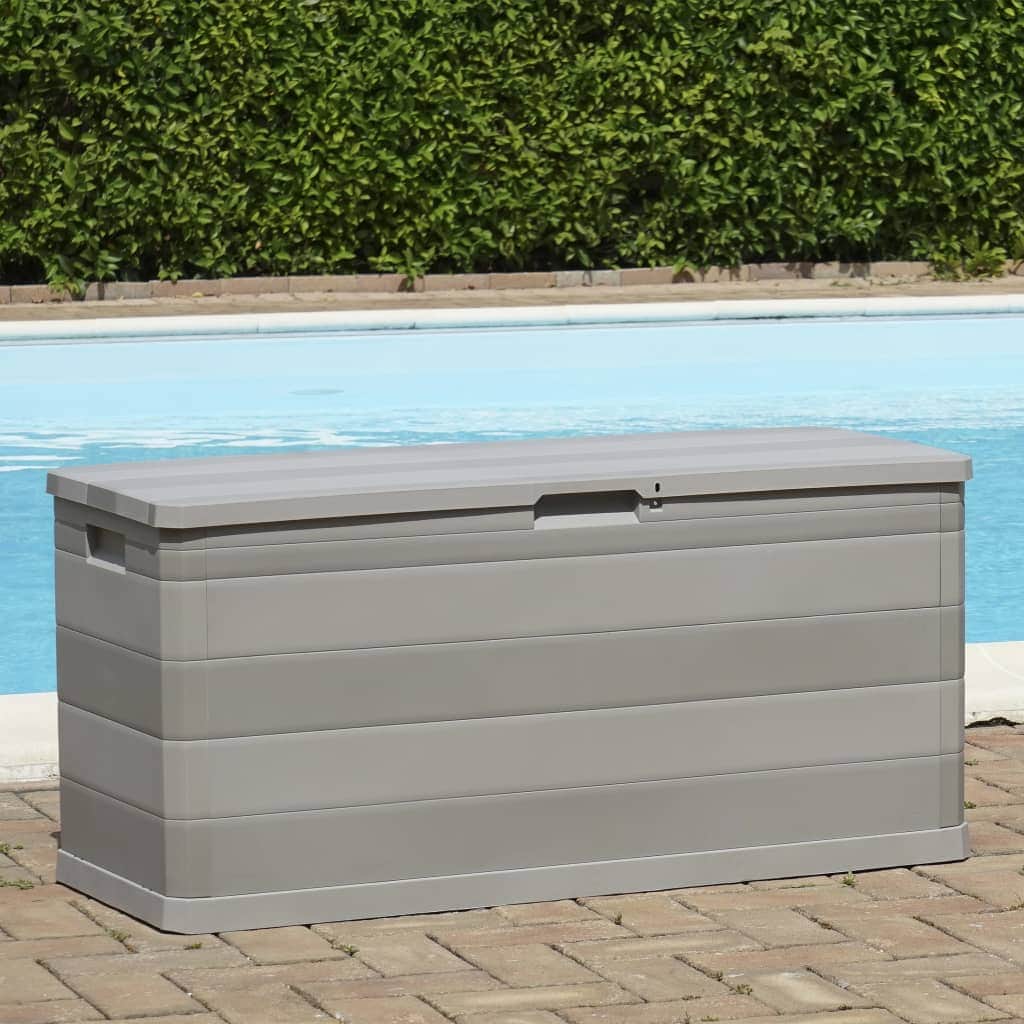 Garden Storage Box Grey - Simple deals