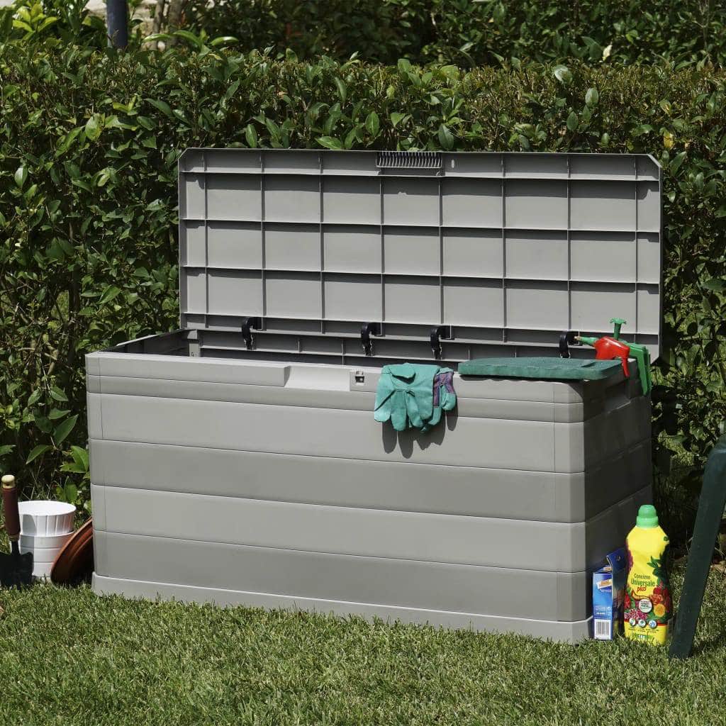 Garden Storage Box Grey - Simple deals