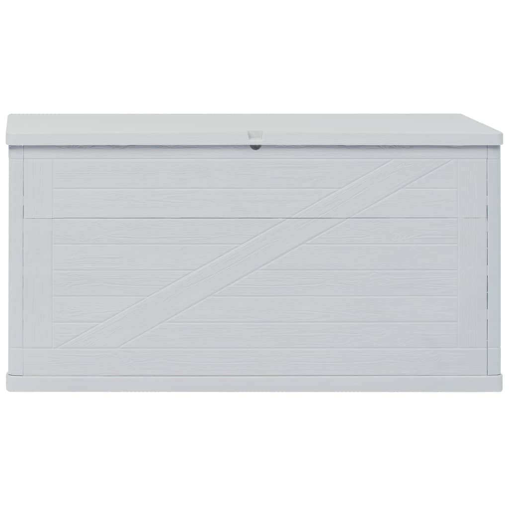 Garden Storage Box  Light Grey