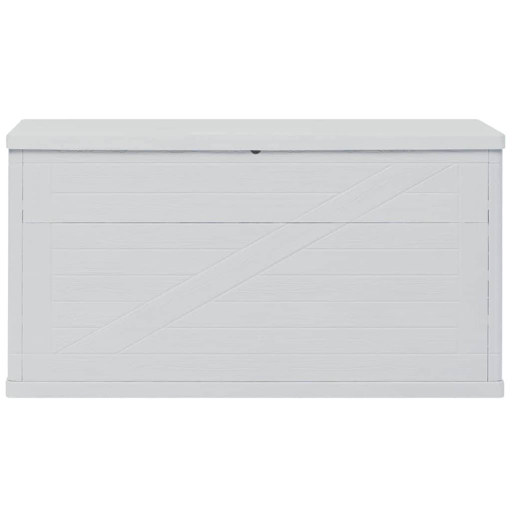 Garden Storage Box  Light Grey