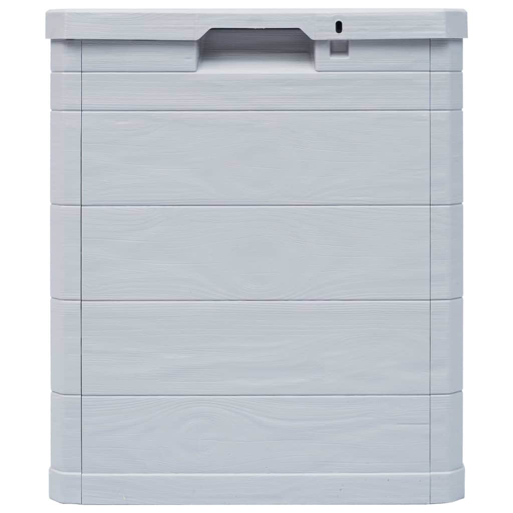 Garden Storage Box Light  Grey