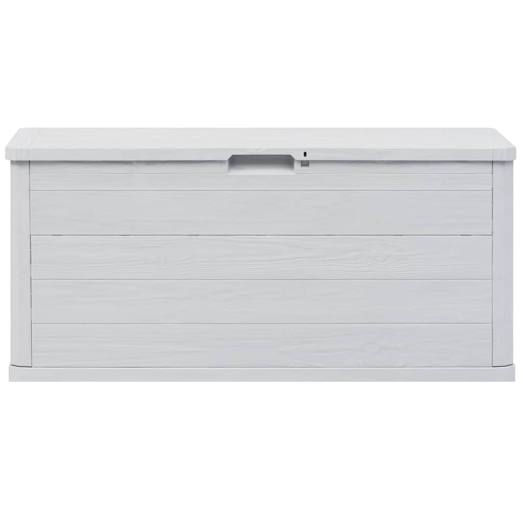 Garden Storage Box Light Grey