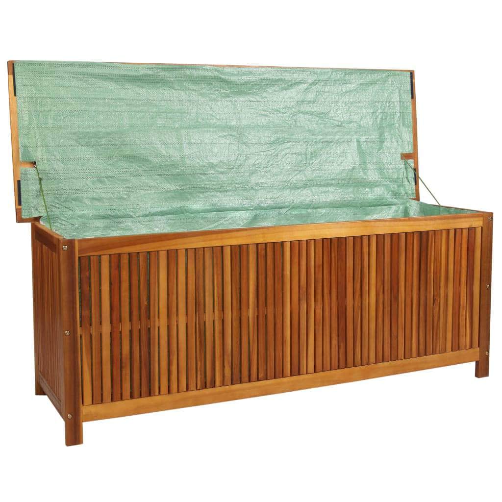 Garden Storage Box  Solid Acacia Wood