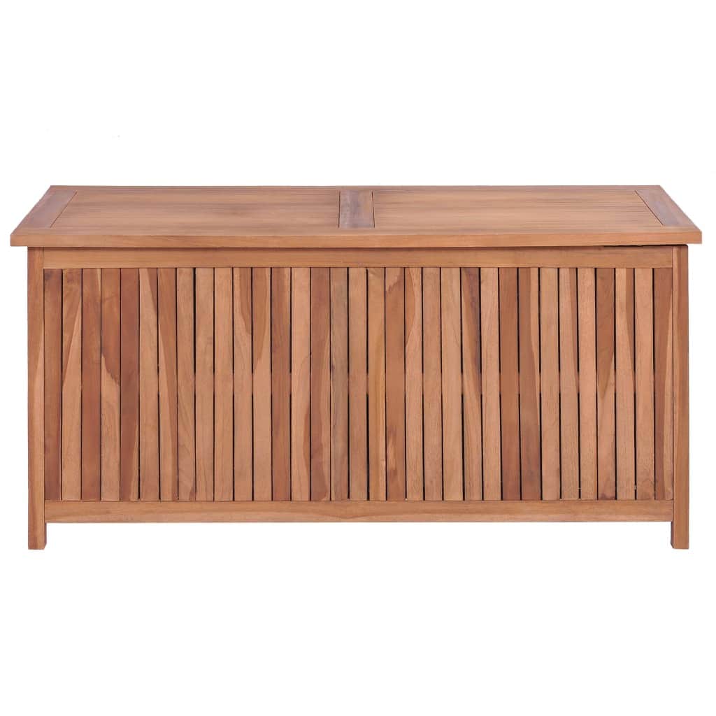 Garden Storage Box Solid Teak Wood