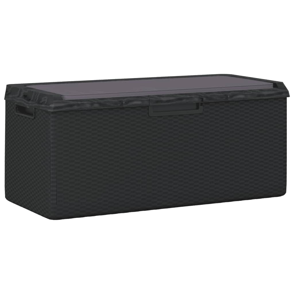 Garden Storage Box with Seat Cushion Anthracite
