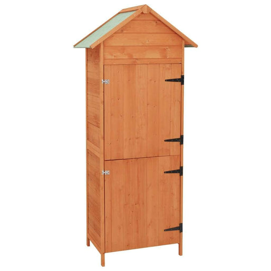 Garden Storage Cabinet Brown - Simple deals