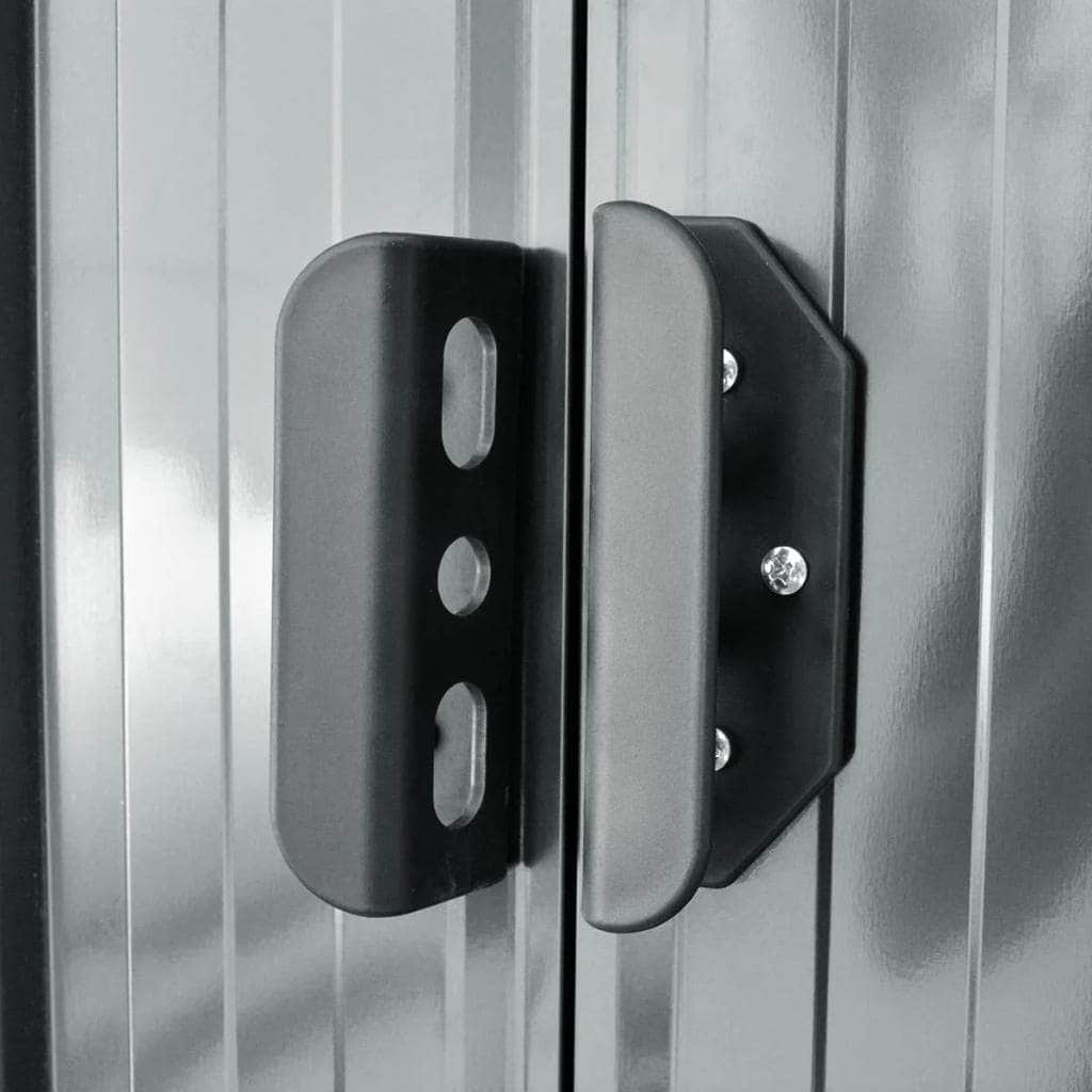 Garden Storage Shed Grey-Metal
