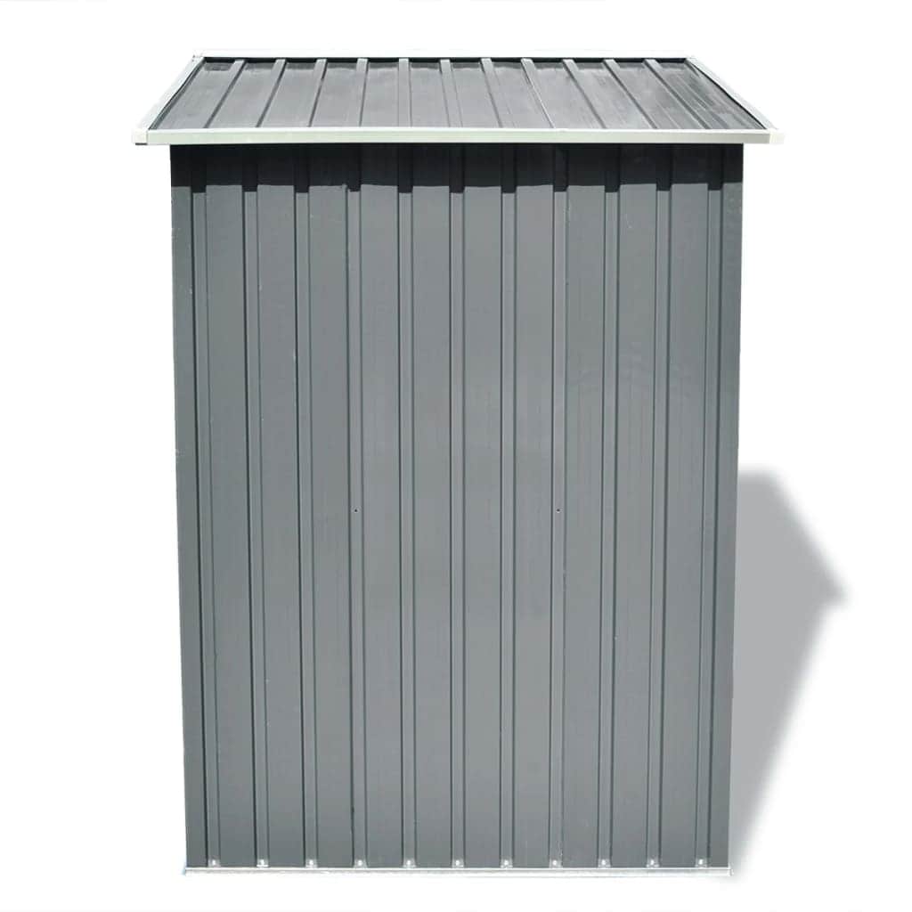 Garden Storage Shed Grey - Metal - Simple deals