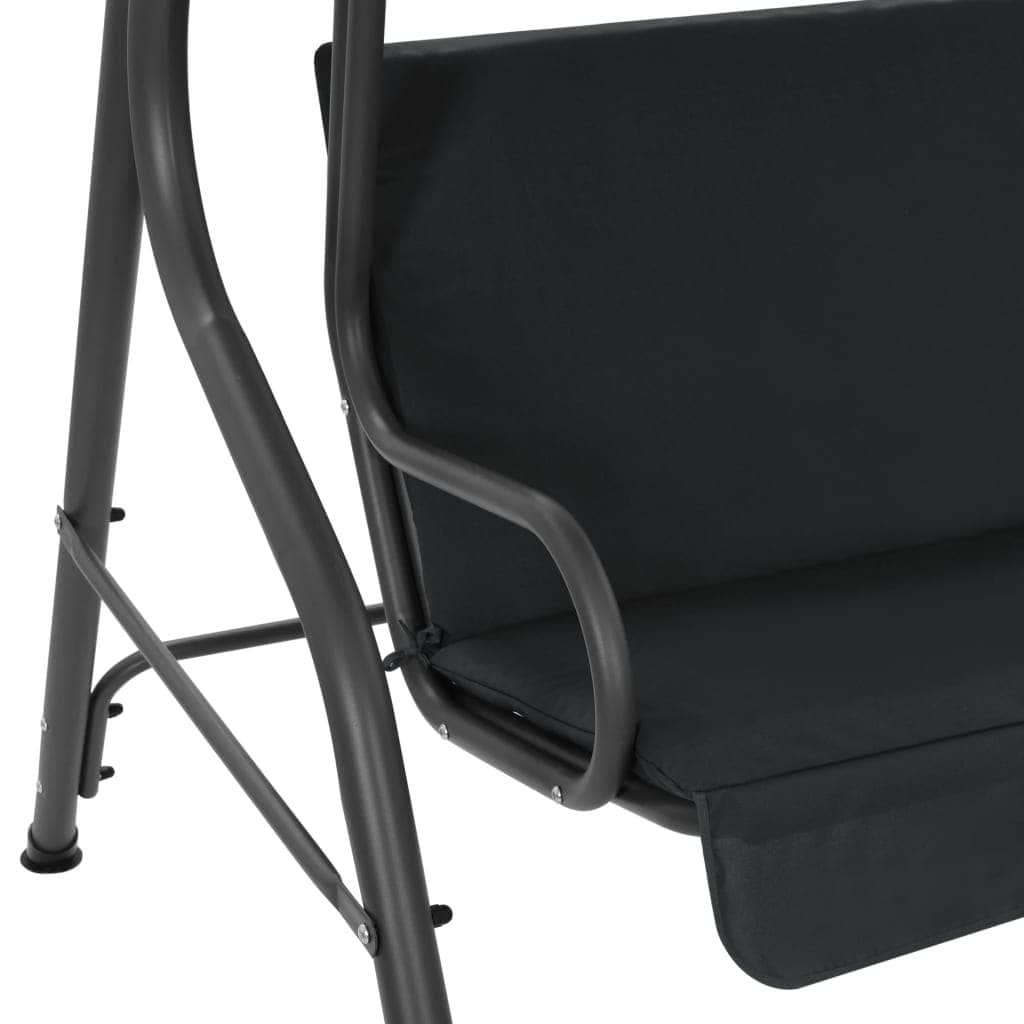 Garden Swing Bench Anthracite