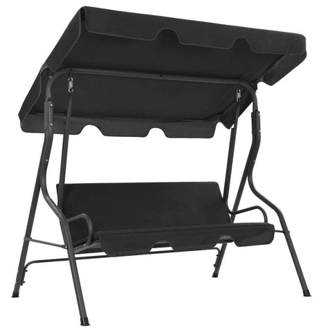 Garden Swing Bench Anthracite