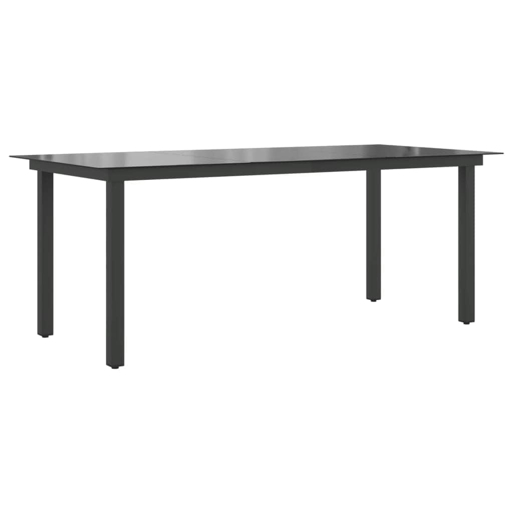 Garden Table Aluminium and Glass - Simple deals